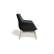 Flow Armchair - Dark Grey gallery detail image