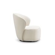 Zuri Swivel Lounge Chair | Bouclé Cream gallery detail image