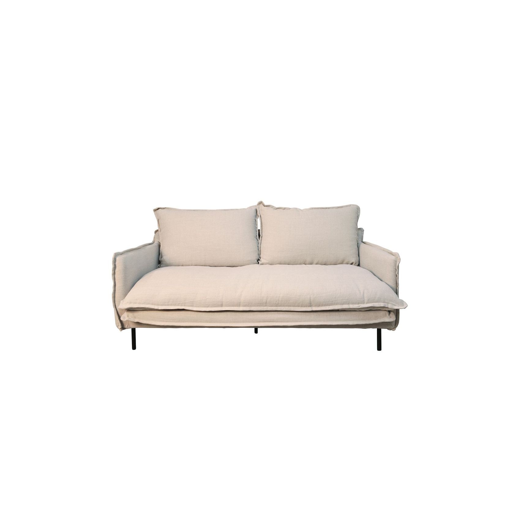 LOUIS Sofa 2-Seater with 2 Cushions gallery detail image