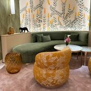 Cartier Mid Century Curved Sofa gallery detail image