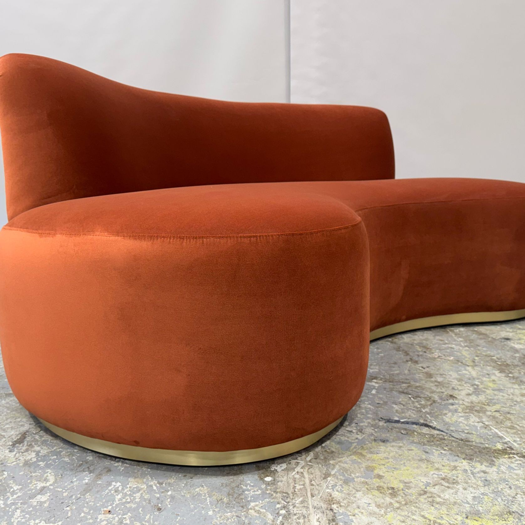Semi-Circular Curved Sofa gallery detail image