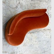 Curved Mid Century Sofa gallery detail image