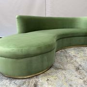 Cartier Mid Century Curved Sofa gallery detail image