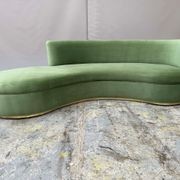 Cartier Mid Century Curved Sofa gallery detail image