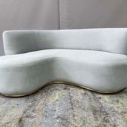 Mid Century Curved Lounge Sofa gallery detail image