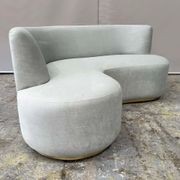 Mid Century Curved Lounge Sofa gallery detail image