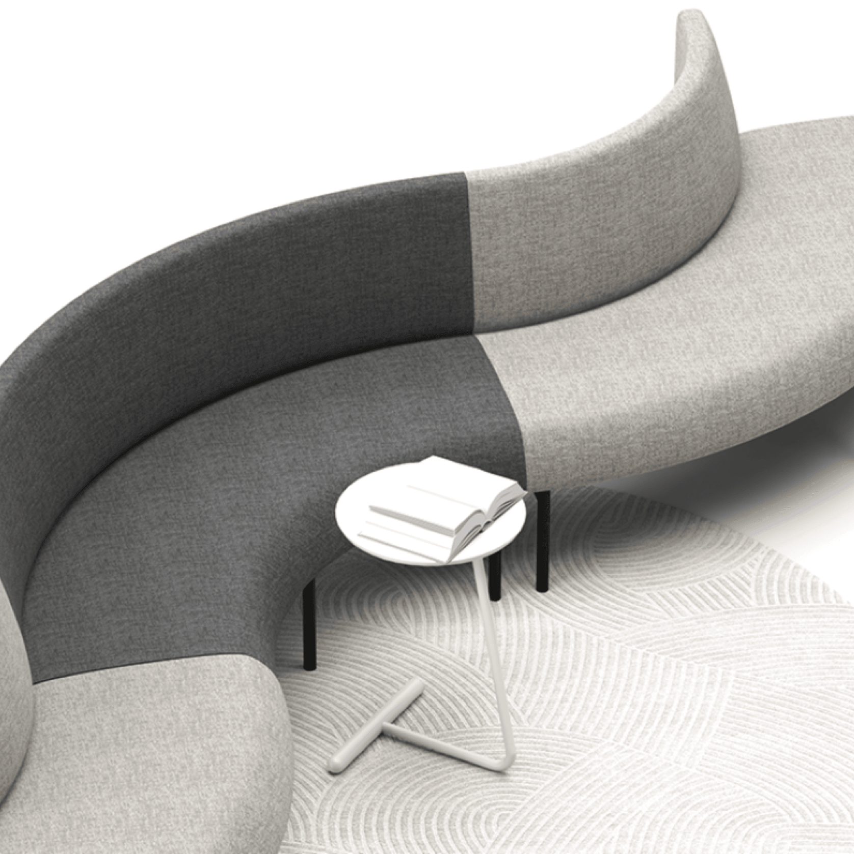 Jarra Curved Lounge gallery detail image