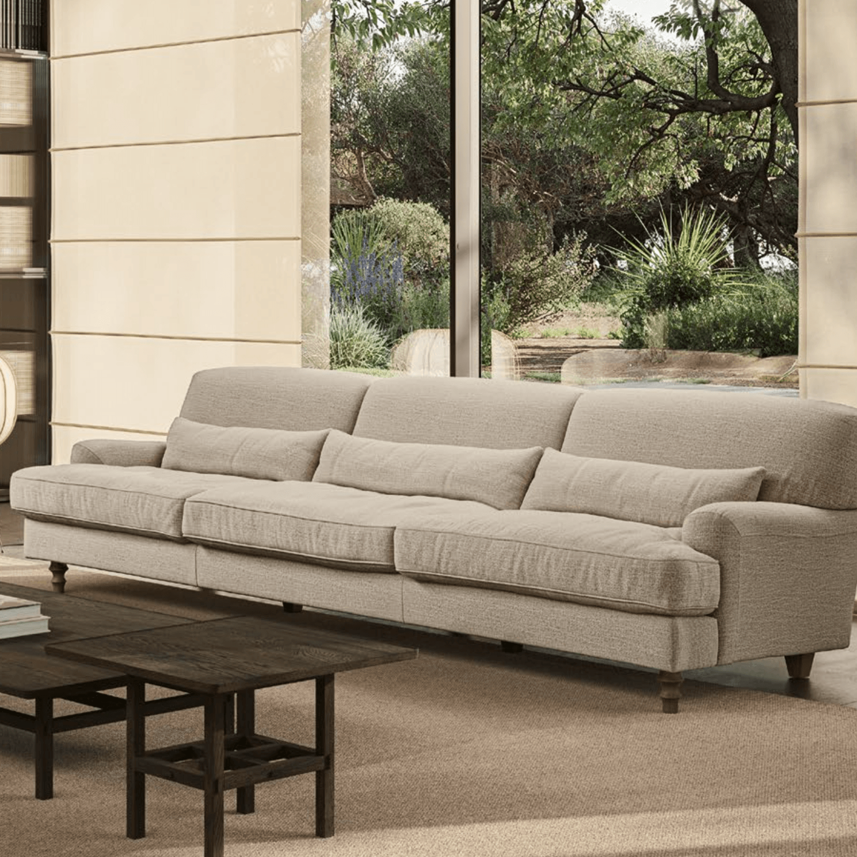 Raffles Sofa + Occasional Lounge Chair by DePadova gallery detail image