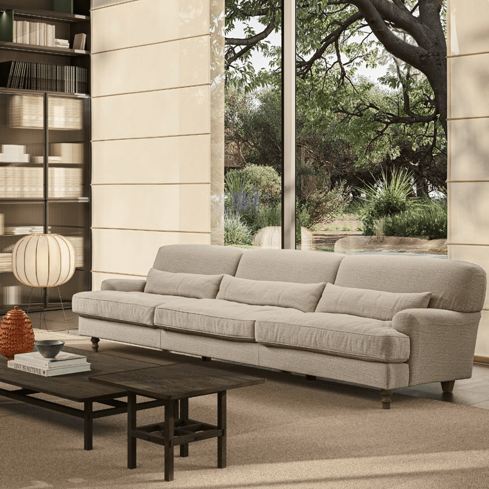 Raffles Sofa + Occasional Lounge Chair by DePadova gallery detail image