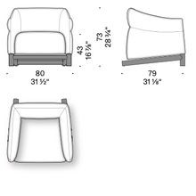 Edda Armchair by DePadova gallery detail image