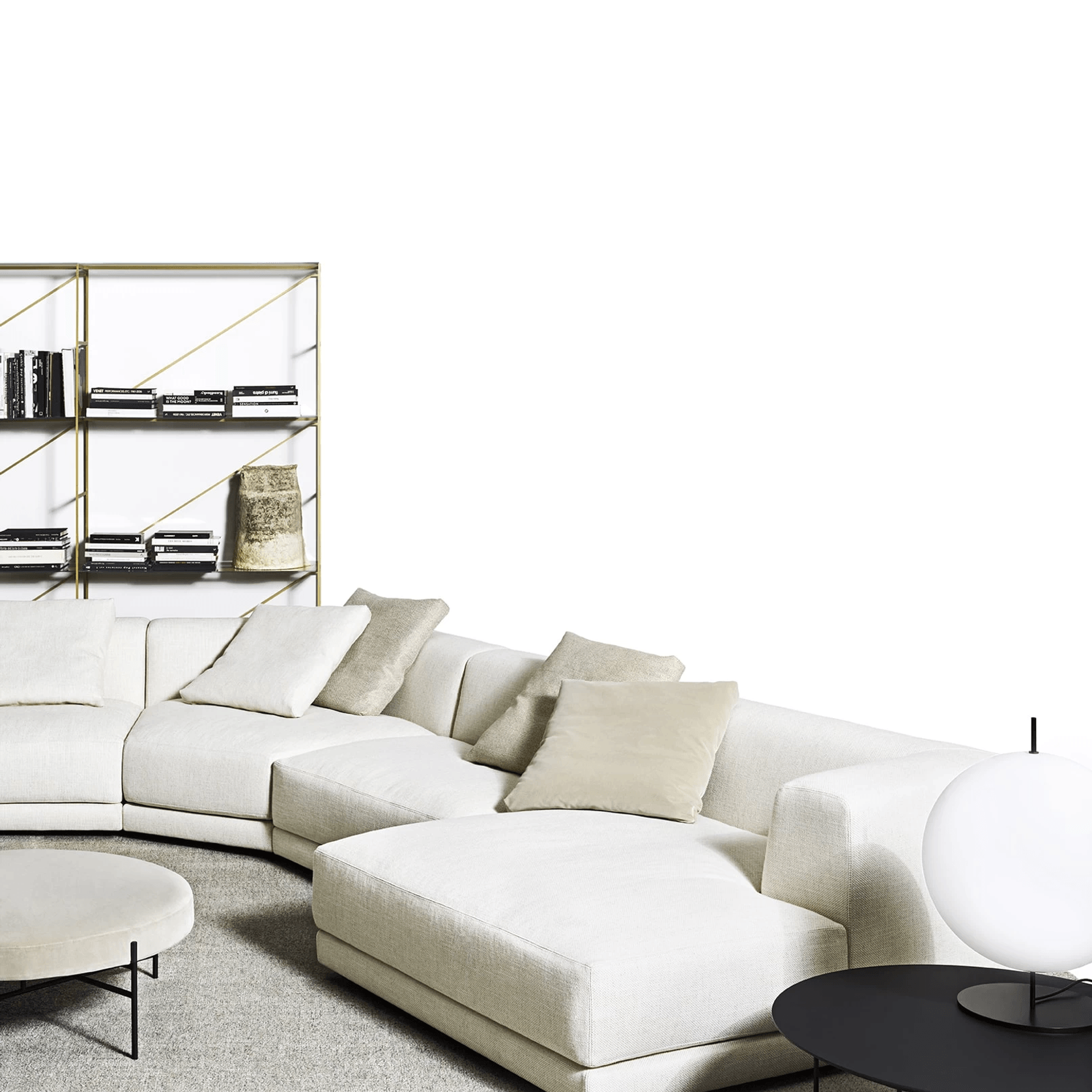 Alberese Modular Sofa by DePadova gallery detail image