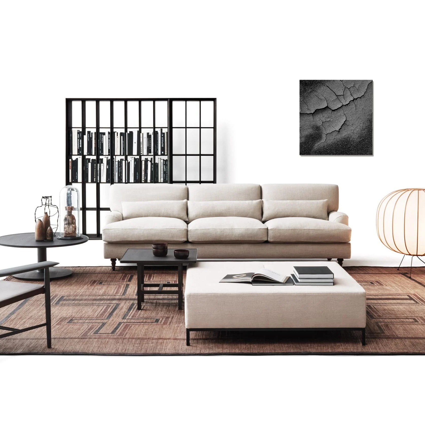 Raffles Sofa + Occasional Lounge Chair by DePadova gallery detail image