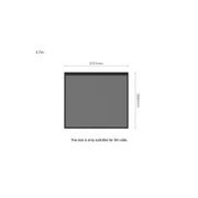 Newport Teak Outdoor Sofa With Ottoman- 4 Seat gallery detail image