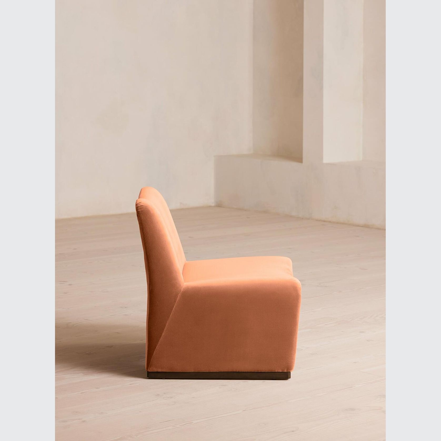 Soho Home | Lovett Chair | Antique Rose Velvet gallery detail image