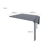 Ibis Outdoor Teak Right Arm Sofa gallery detail image