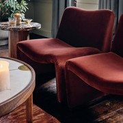 Soho Home | Lovett Chair | Cinnamon Velvet gallery detail image