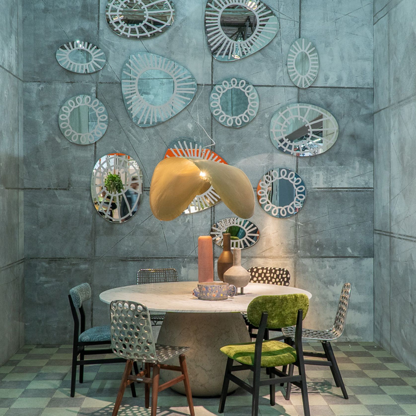 Cromie Consolare Verde Chiaro | Tiles gallery detail image