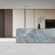 Natural Stone Slabs | Aqua Caravaggio Quartzite gallery detail image