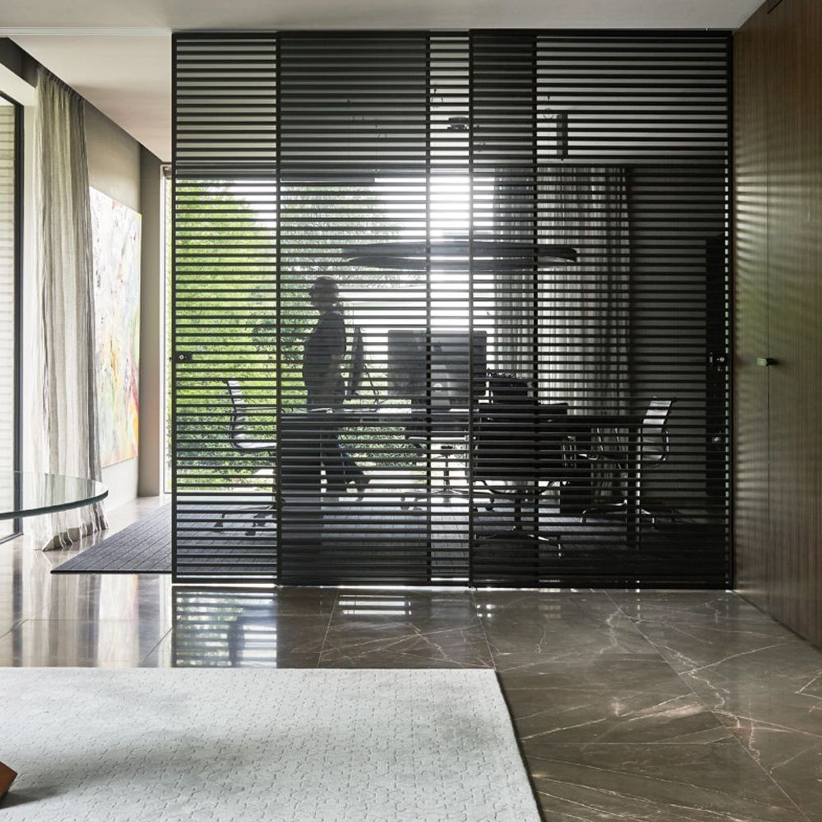 Natural Stone Slabs | Vinalesa Brown Marble gallery detail image