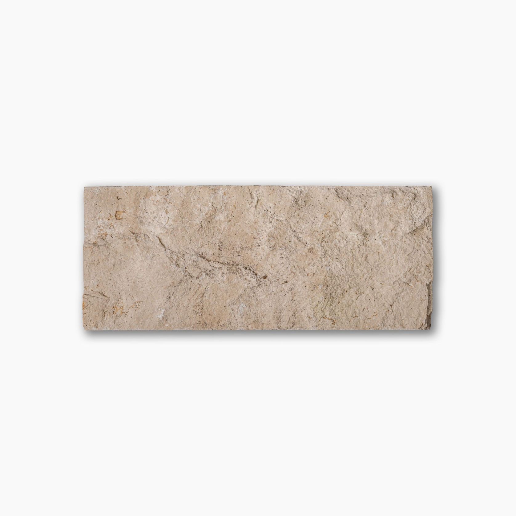 Latte Travertine Rockface | Cladding - Loose gallery detail image