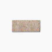 Latte Travertine Rockface | Cladding - Loose gallery detail image