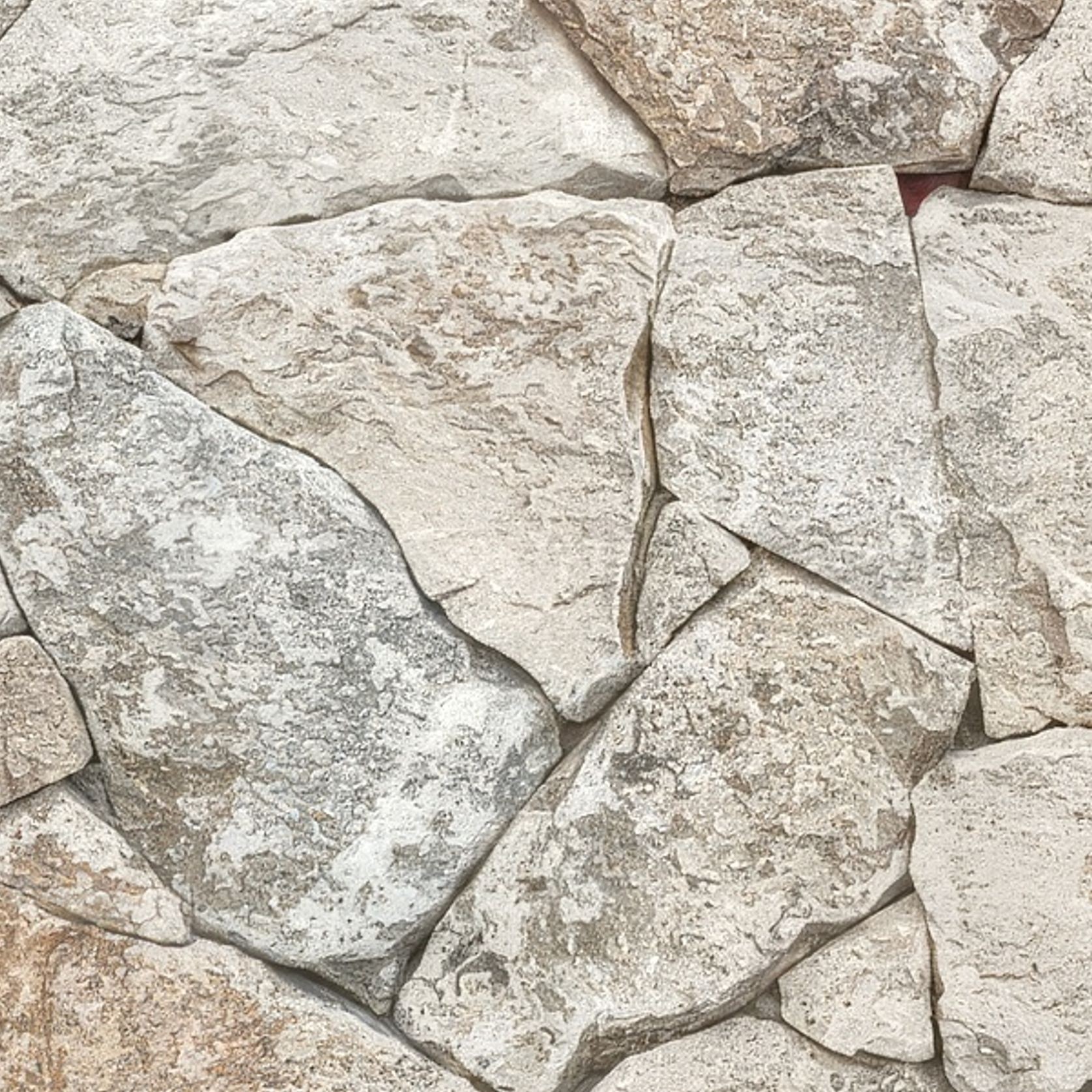 Platinum Travertine Rockface Random | Cladding - Loose gallery detail image