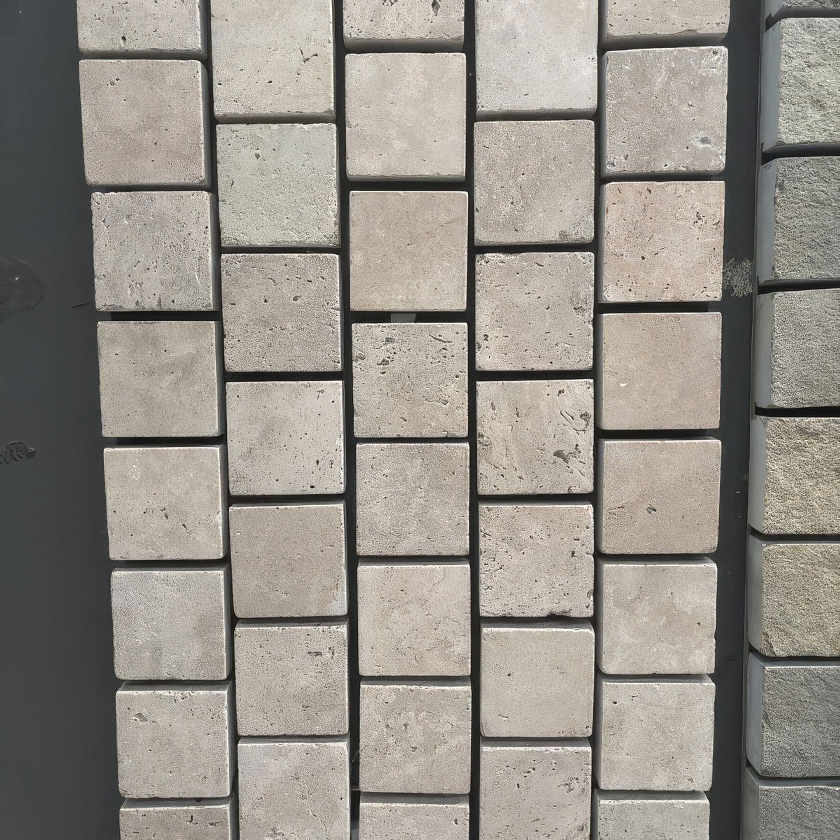Latte Travertine Tumbled | Cobblestones gallery detail image