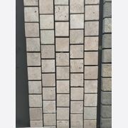 Latte Travertine Tumbled | Cobblestones gallery detail image