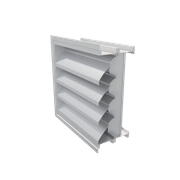OHL-100WT 100mm Two Stage Weather Trap Louver gallery detail image