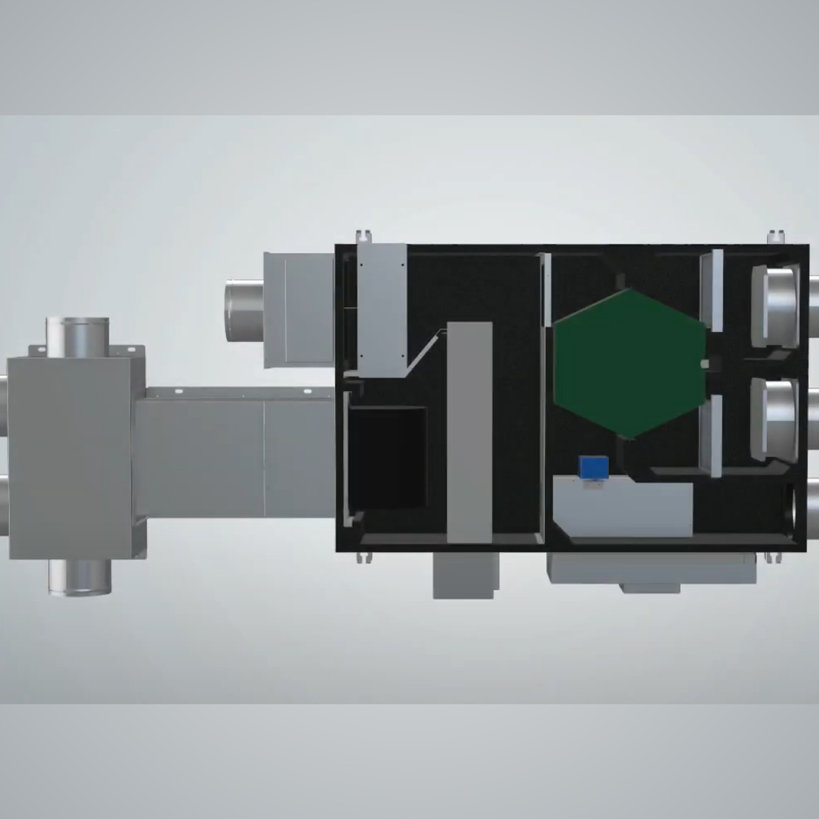 Aertesi EOS B Air Handling Unit for Heating, Cooling and Ventilation gallery detail image