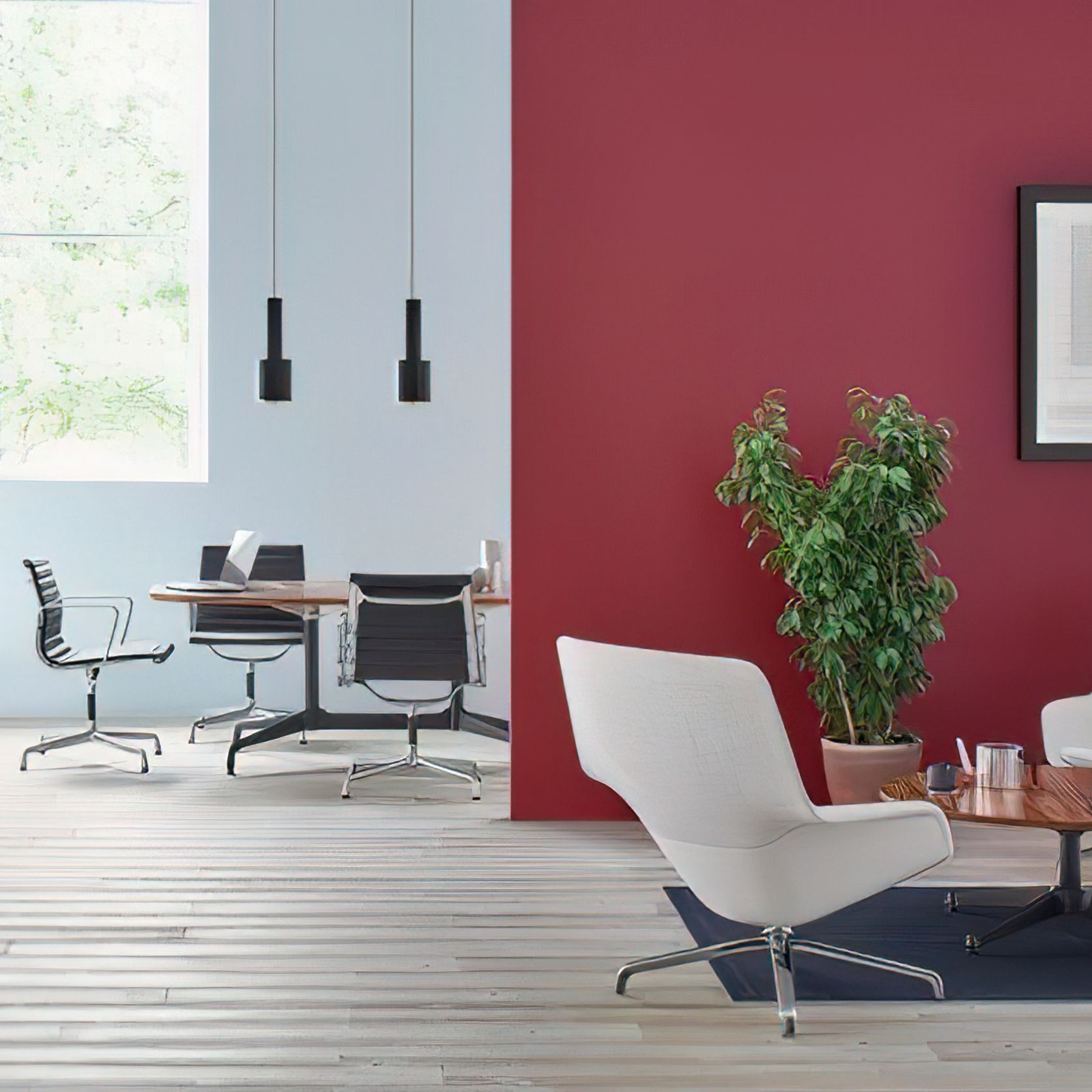 Eames® 2 column Table by Herman Miller gallery detail image