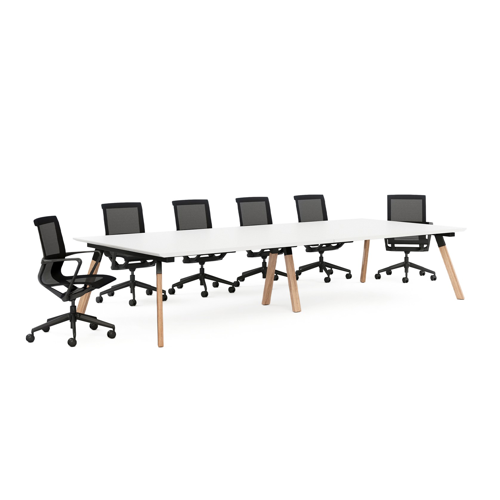 Envy Timber Meeting Table gallery detail image