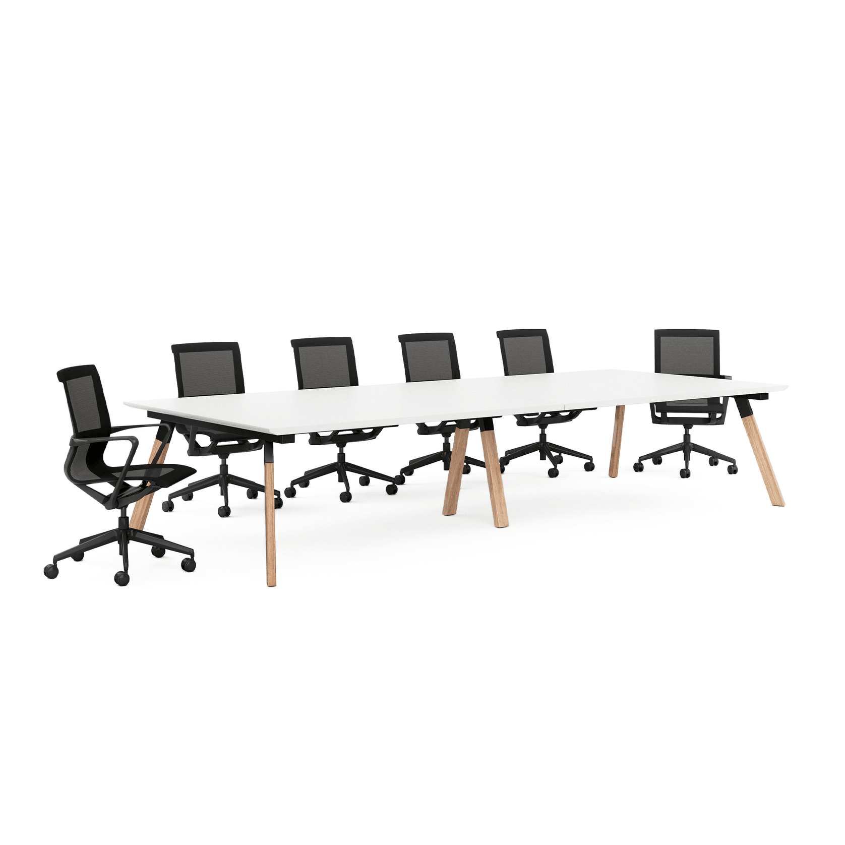 Envy Timber Meeting Table gallery detail image