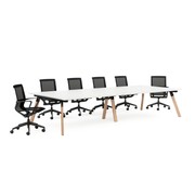 Envy Timber Meeting Table gallery detail image