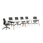 Envy Timber Meeting Table gallery detail image