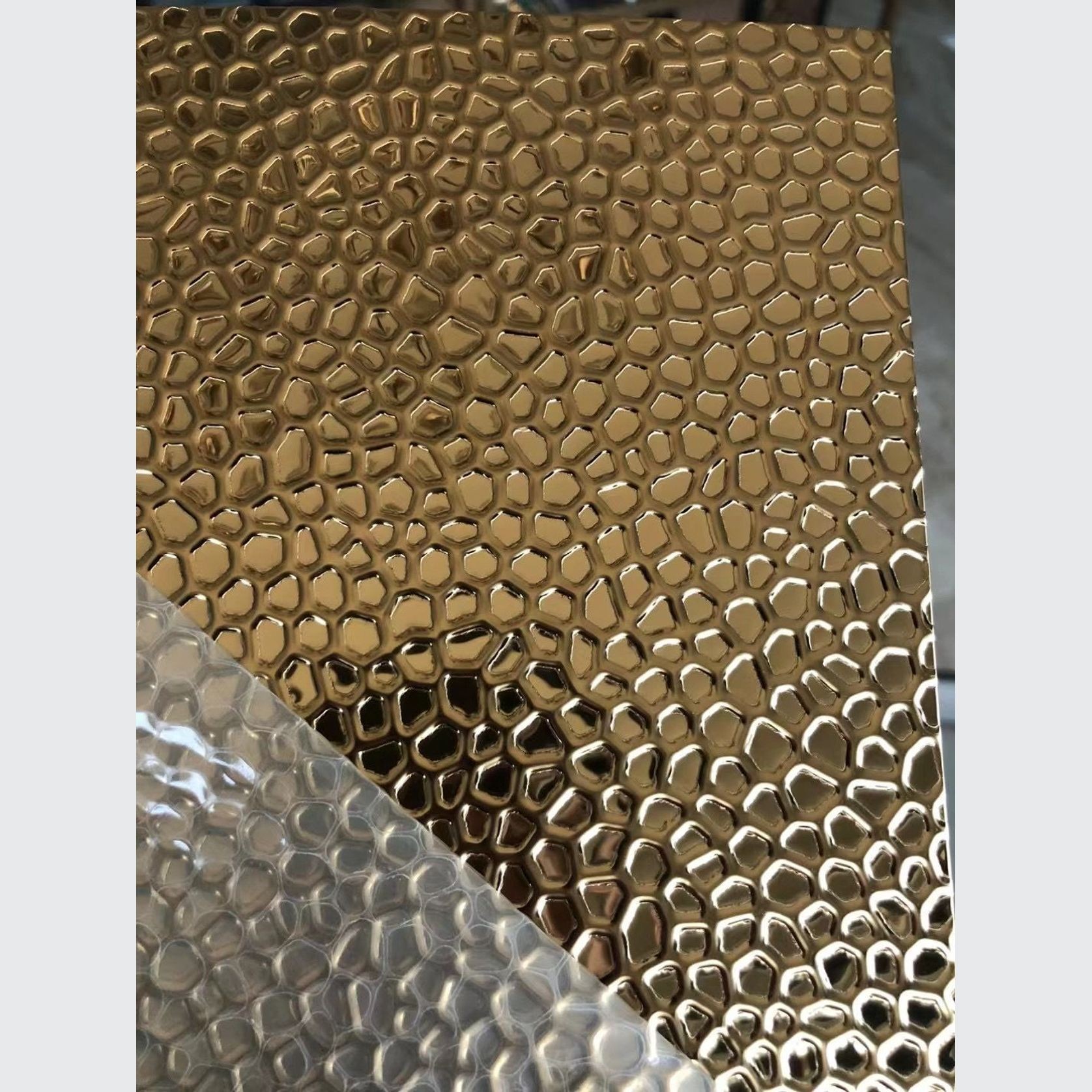 Embossed Stainless Steel | Wall Finishes gallery detail image