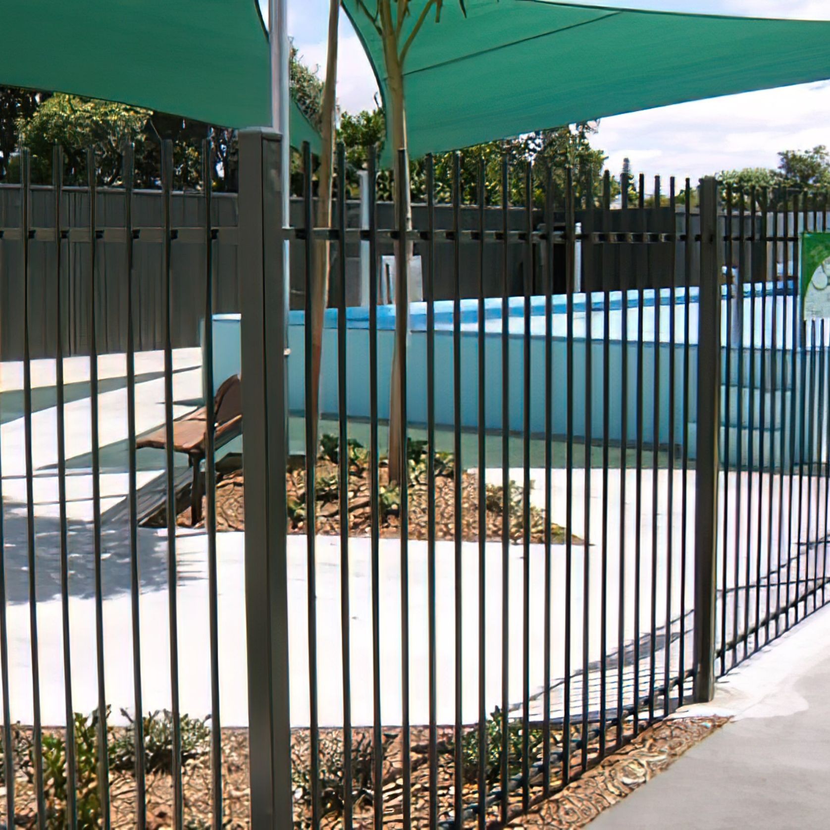 Balmain - Tubular Pool Fence gallery detail image