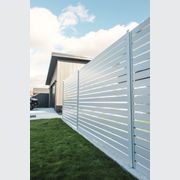 BelAire® Aluminium Horizontal Slat Fencing gallery detail image