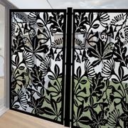 PRIVACY SCREEN &FENCE PANEL - NATIVE FLOWERS AND LEAVES gallery detail image