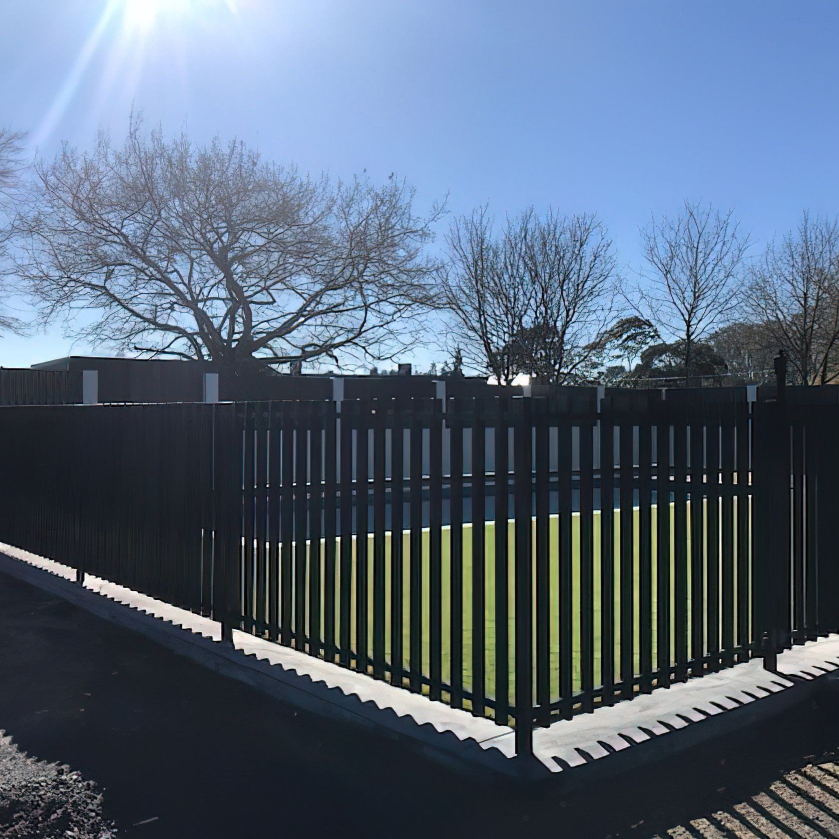 Taranaki - Tubular School Fence gallery detail image