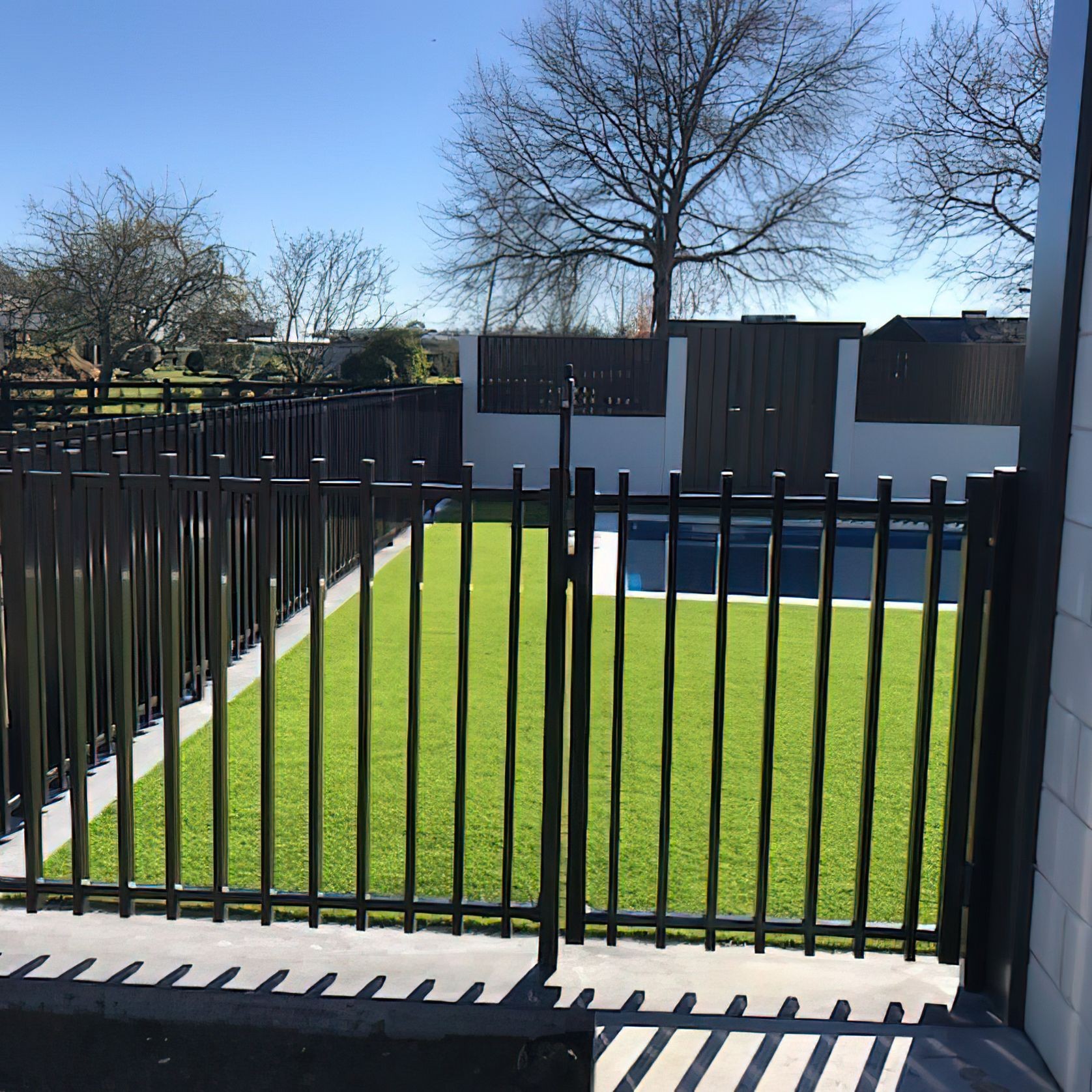 Taranaki - Tubular School Fence gallery detail image