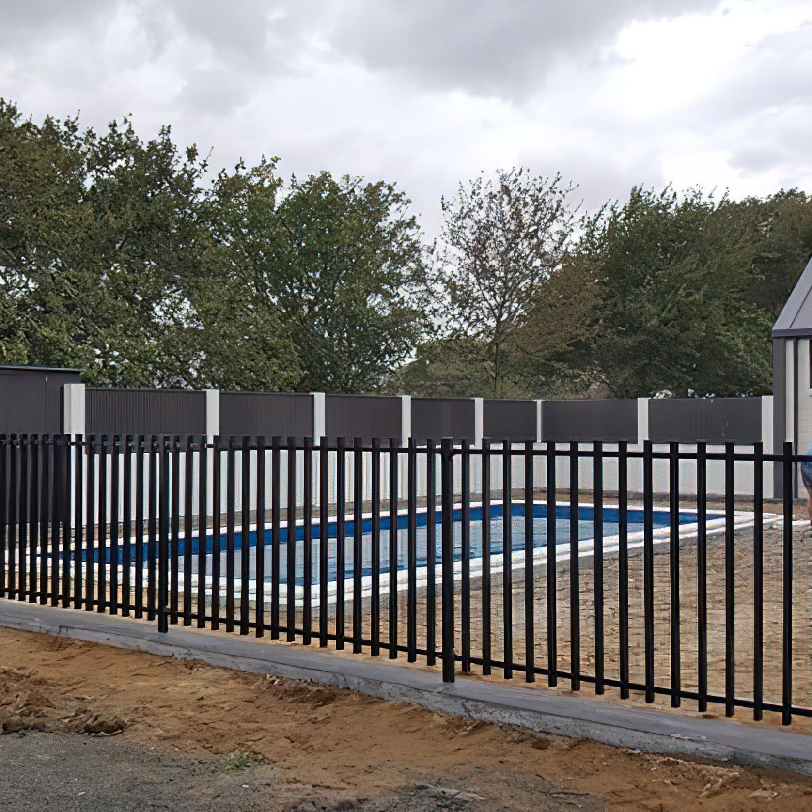 Taranaki - Tubular School Fence gallery detail image