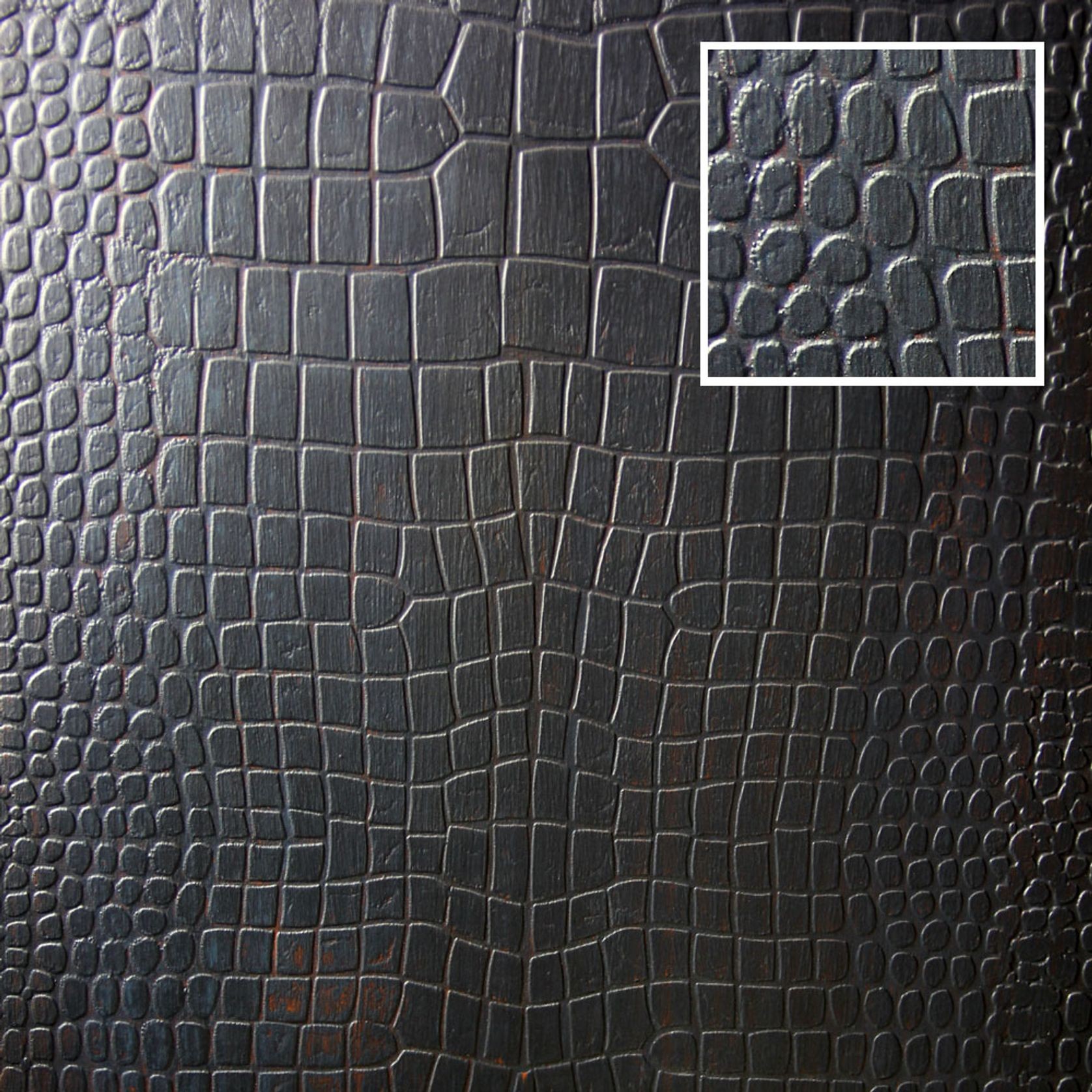 Graphite Croc | Liquid Metal Finish gallery detail image