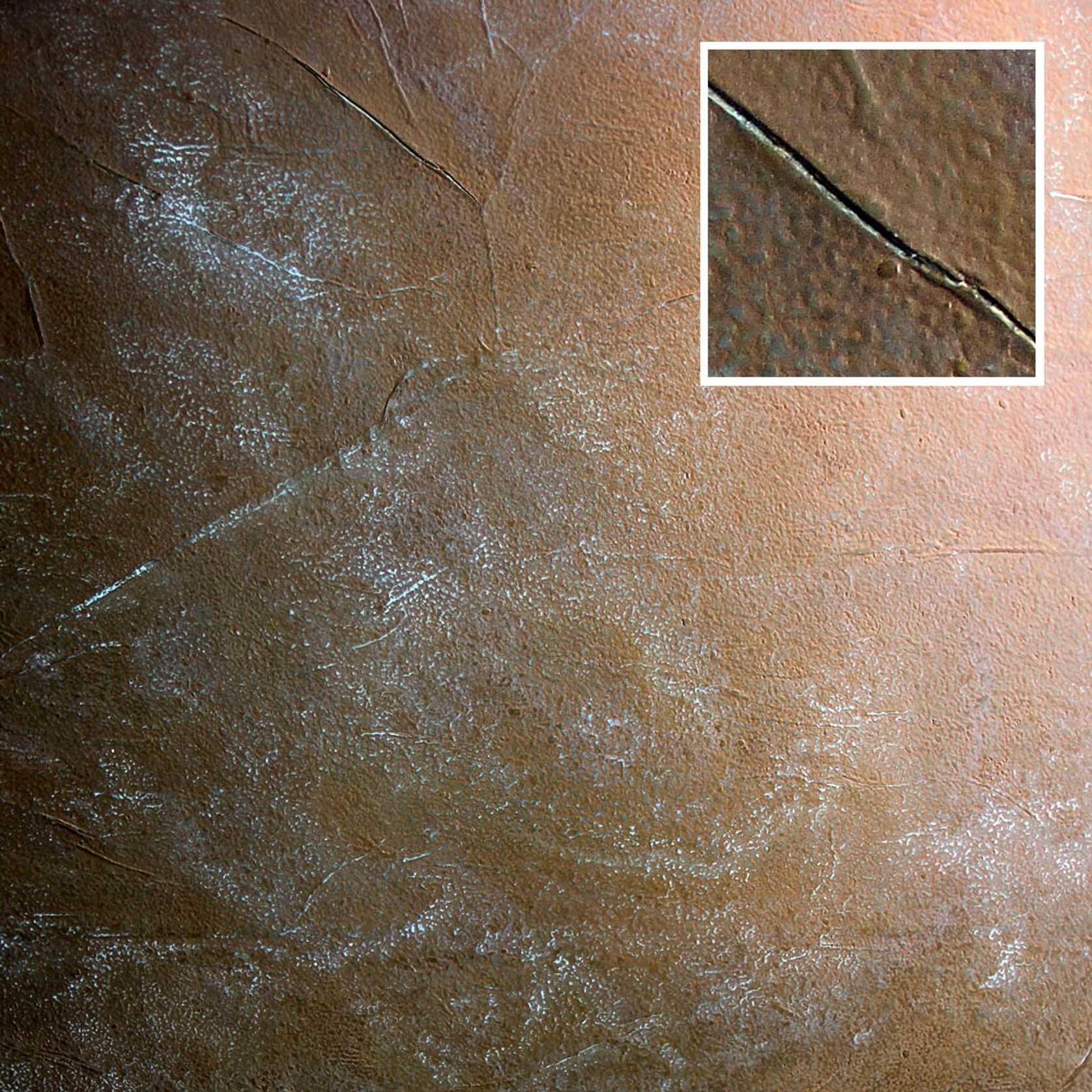 Patina Bronze Wrinkle | Liquid Metal Finish gallery detail image