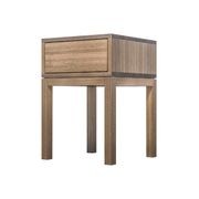 Huey Single Timber Bedside Table gallery detail image