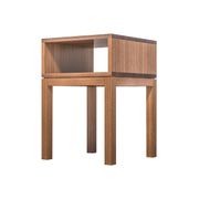 Huey Single Timber Bedside Table gallery detail image