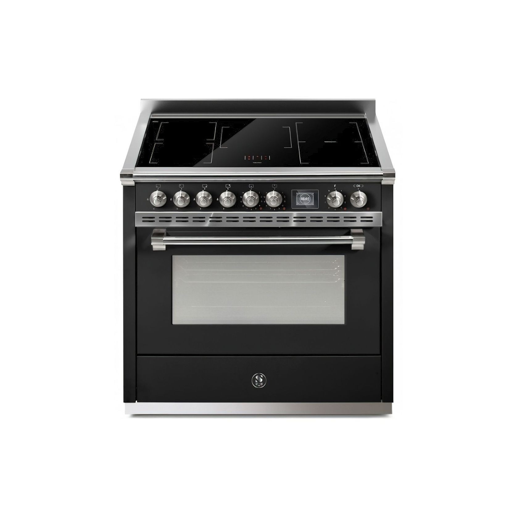 Steel Ascot 90cm Electric Freestanding Cooker gallery detail image