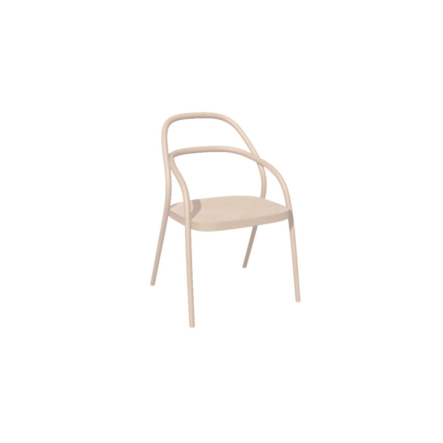 002 Bentwood Chair - Natural - by TON gallery detail image