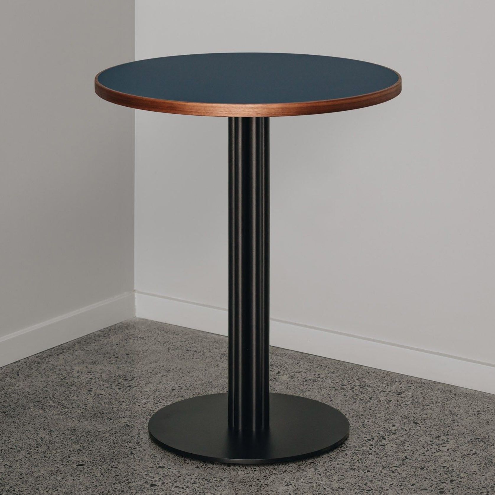 Round Timber Edged Laminate Top gallery detail image