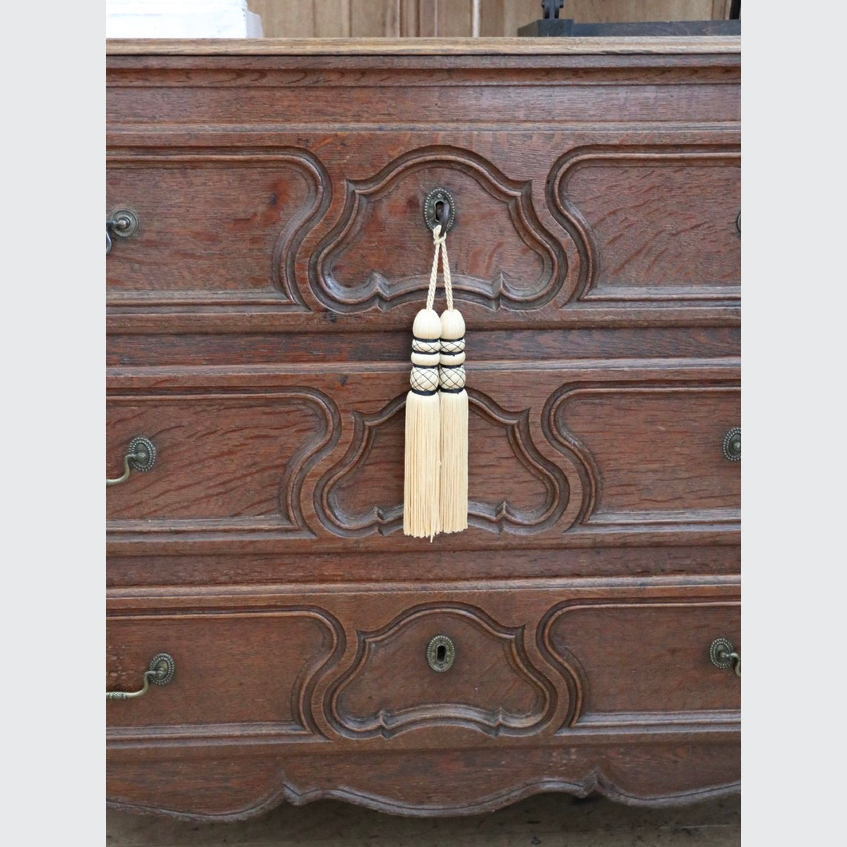 Louis XV Period Oak Chest Of Drawers gallery detail image